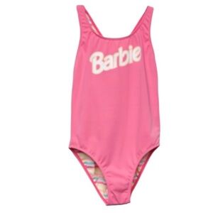 Roxy x Barbie Collab - Pink Kids Swimsuit - Size 8